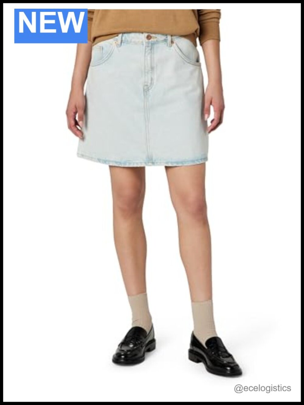 HUGO Gami Cotton Denim Jean Skirt Casual Carpenter Style